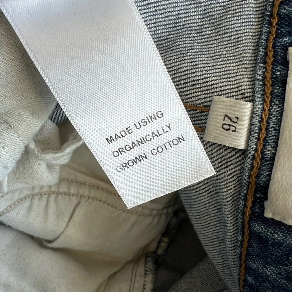 AGOLDE Riley High Rise Straight Crop Jeans - Picture 6 of 9